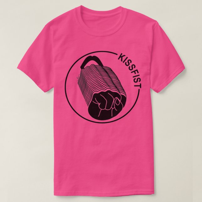 Kissfist black T-Shirt (Design Front)