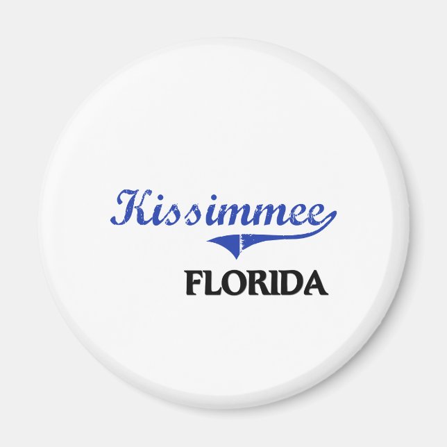 Kissimmee Florida City Classic Magnet (Front)