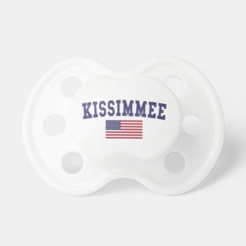 Kissimmee Us Flag Pacifier by republicofcities at Zazzle