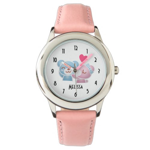 Kissing Bears Cute and Kawaii Watch