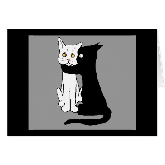 Kissing Cats Cards (Front Horizontal)