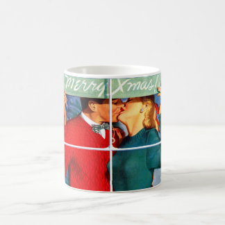 Kissing Christmas Coffee Mug