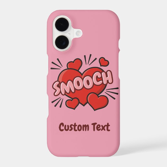 Kissing Comic Sound Effect Case-Mate iPhone Case (Back)