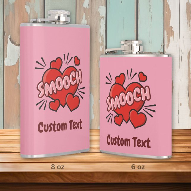 Kissing Comic Sound Effect Flask (Creator Uploaded)