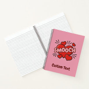 Kissing Comic Sound Effect Notebook
