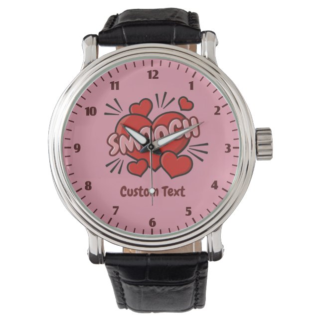 Kissing Comic Sound Effect Watch (Front)