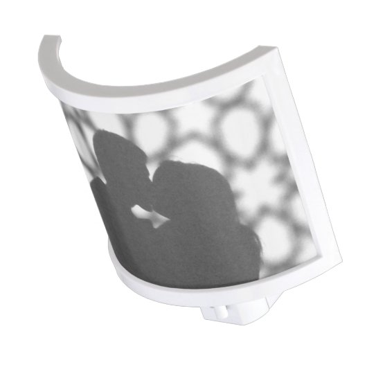 Kissing Couple Silhouette Night Light (Angled)