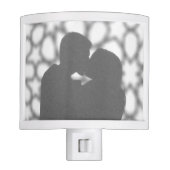 Kissing Couple Silhouette Night Light (Front)