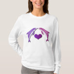 Kissing Dolphins Hoody
