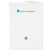 Kissing Fish Greeting Card (Back)