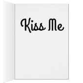 Kissing Fish Greeting Card (Inside (Right))