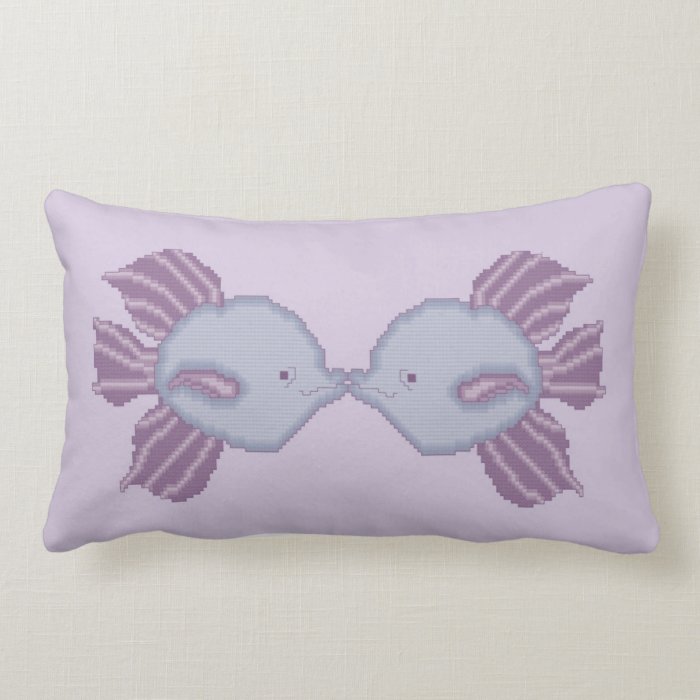 Kissing Fish Pillow