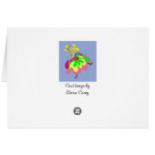 Kissing frogs cards (Back Horizontal)