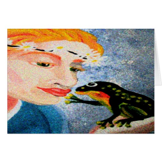 Kissing frogs cards (Front Horizontal)