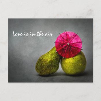 Kissing In The Rain Postcard by DigitalSolutions2u at Zazzle