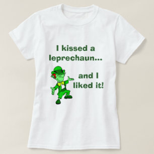 Kissing Leprechauns T-Shirt