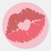 Love Heart Emoji Red Sparkle Stickers | Zazzle