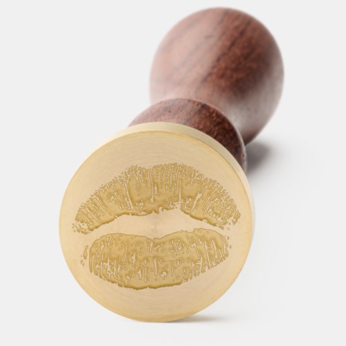 Kissing Lips Wax Seal Stamp