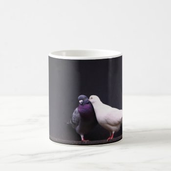 Kissing Love Birds Coffee Mug by fotoplus at Zazzle