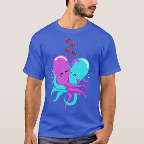 Kissing Octopuses T_Shirt