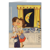 Kissing Over Dishes (Front)