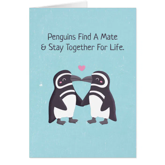Card For Husband Valentine Birds Personalised Card Cute KISSING Card Funny Card For Wife