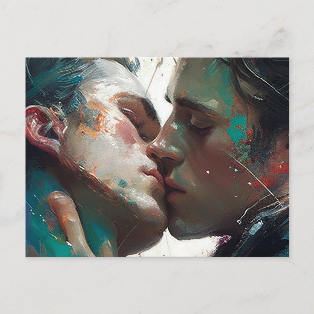 Kissing Postcard (Front)