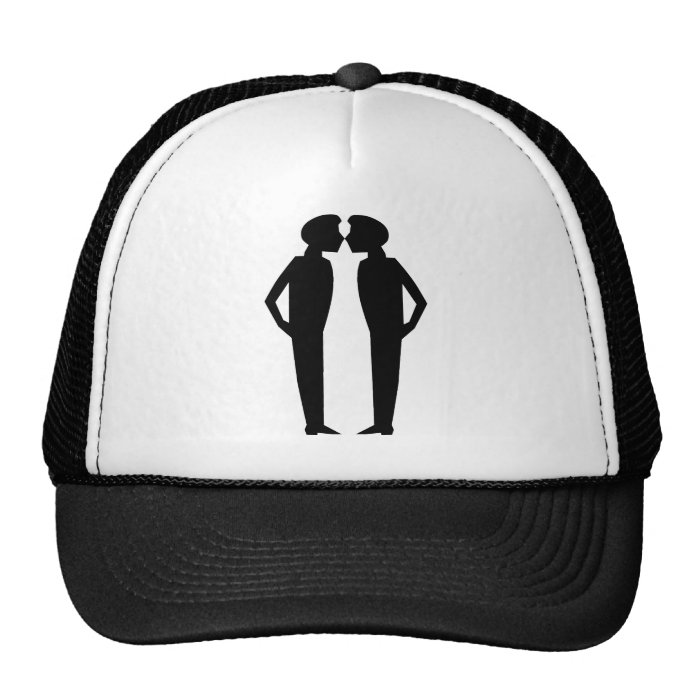 Kissing princes trucker hat