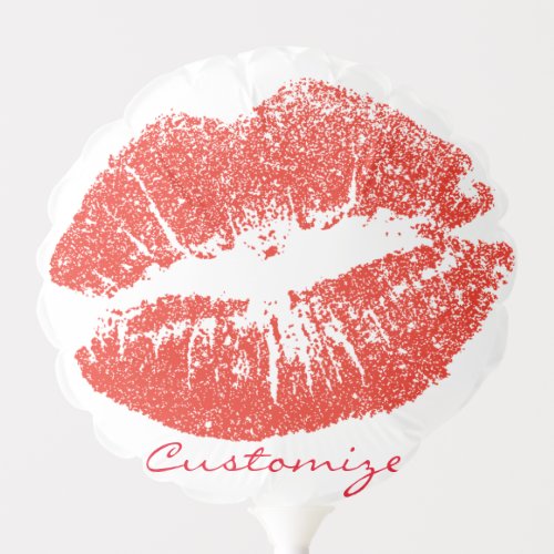 Kissing Red lips Thunder_Cove Balloon