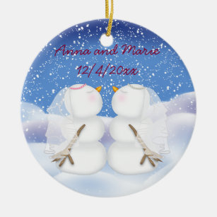 brides christmas ornaments