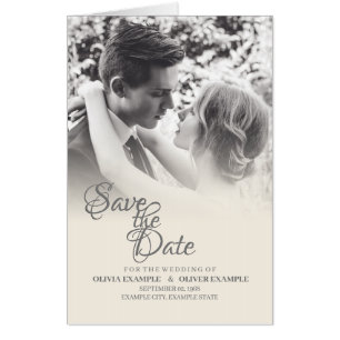 Kissing wedding couple in monochrome card