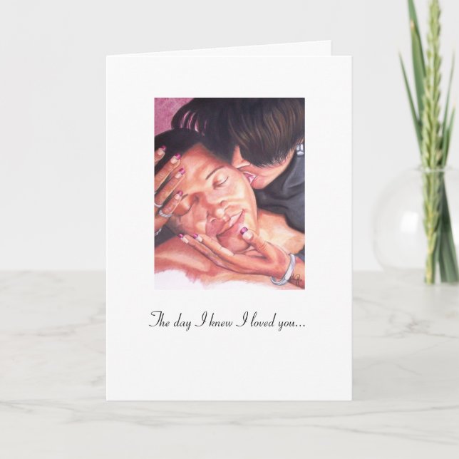 KISSOFAWAN, The day I loved you... Card (Front)