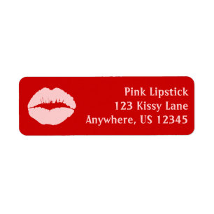 Kissy Lips Label