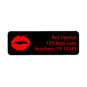 Kissy Lips Label