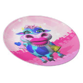 Kissy Moo Fun Plate (Right Side)
