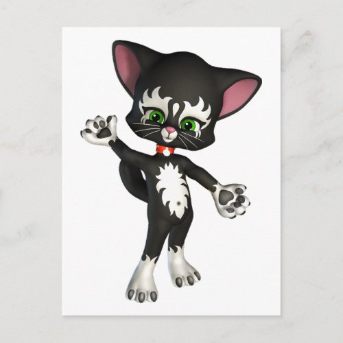 Kit E. Cat, the Cute Cartoon Kitten