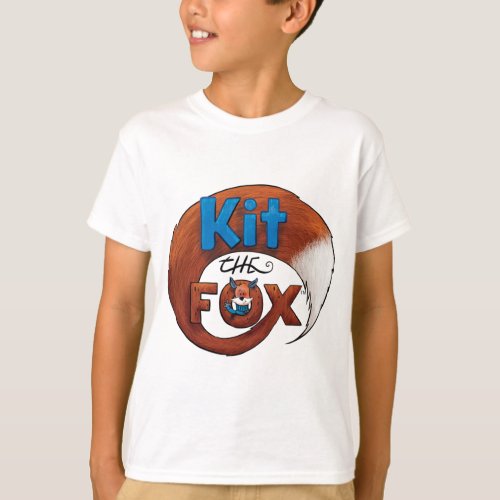 Kit the Fox White T-Shirt