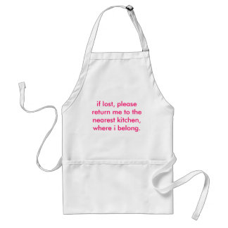 kitchen. adult apron