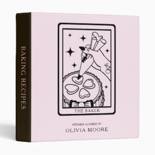 Kitchen Alchemy Tarot Style Baker Recipes 3 Ring Binder