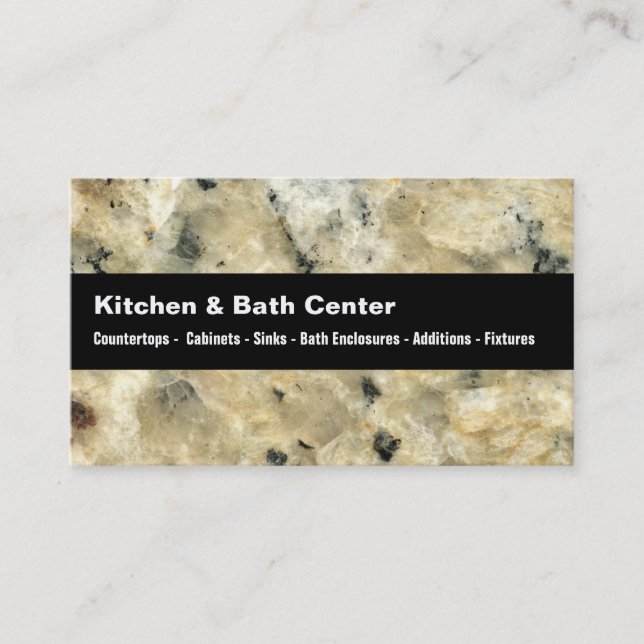 Kitchen And Bath Business Cards (Front)