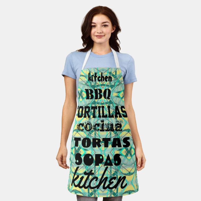 kitchen apron  (Worn)