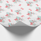 Kitchen Apron and Utensils Wrapping Paper (Corner)