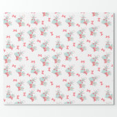 Kitchen Apron and Utensils Wrapping Paper (Flat)