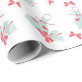 Kitchen Apron and Utensils Wrapping Paper (Roll Corner)
