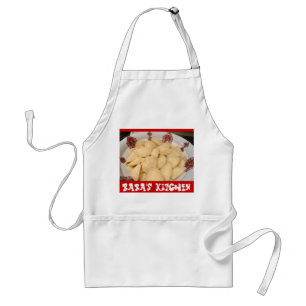 Kitchen Apron with Perogies