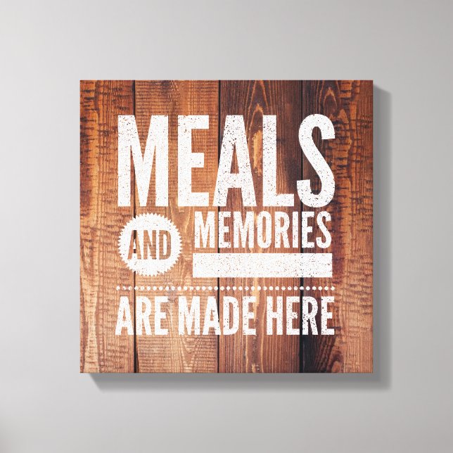 Kitchen Art Canvas Print (Front)