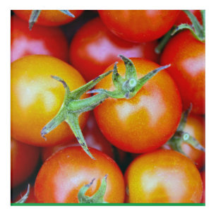 Kitchen Art Cherry Tomatoes  Acrylic Wall Art