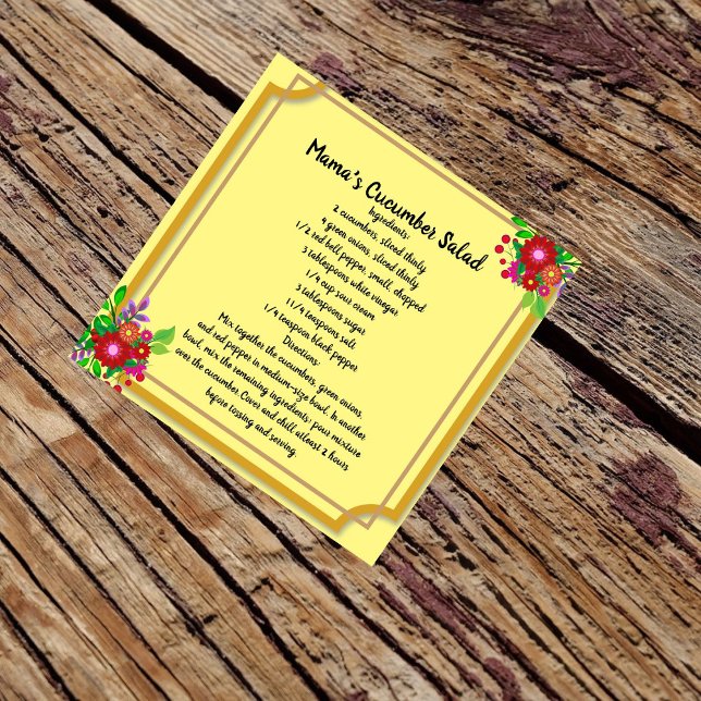 Kitchen Art Family Recipe Trivet (Creator Uploaded)