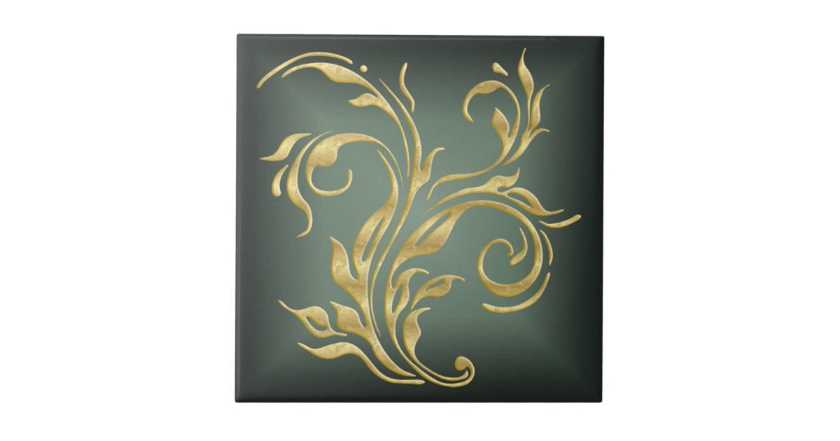 Kitchen Backsplash Tile ~ Tuscan Colors ~ | Zazzle