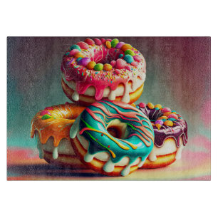 Kitchen Baking Donuts Cutting Board